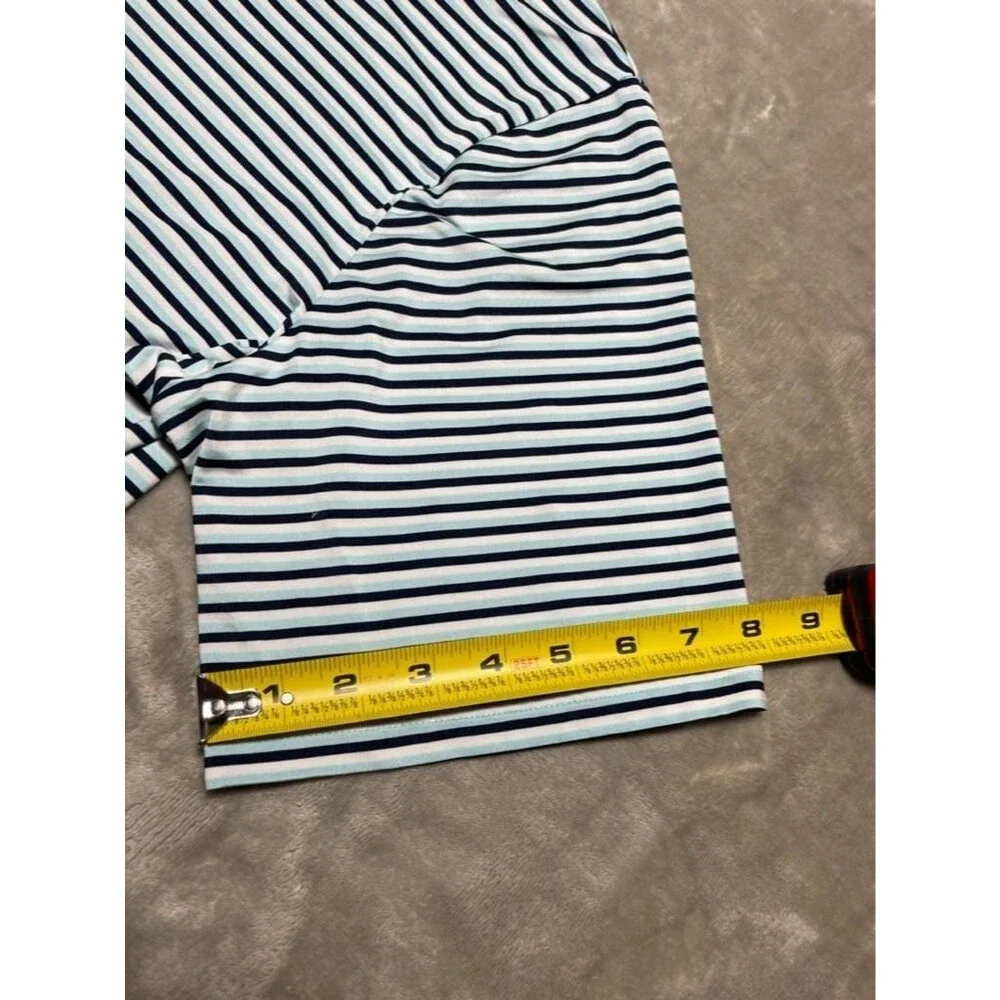 RLX Ralph Lauren Polo Shirt Men XL Stripe Golf Performance Outdoor Casual
